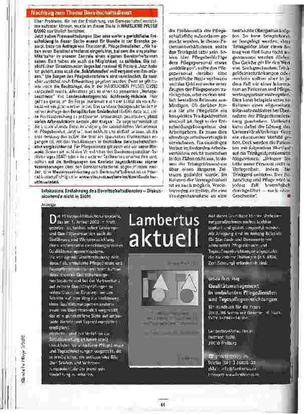 Vorschauseite 2: Besser kein Trinkgeld annehmen