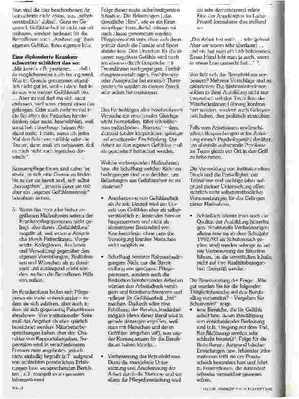 Vorschauseite 2: und nie hat man ein Lob bekommen....