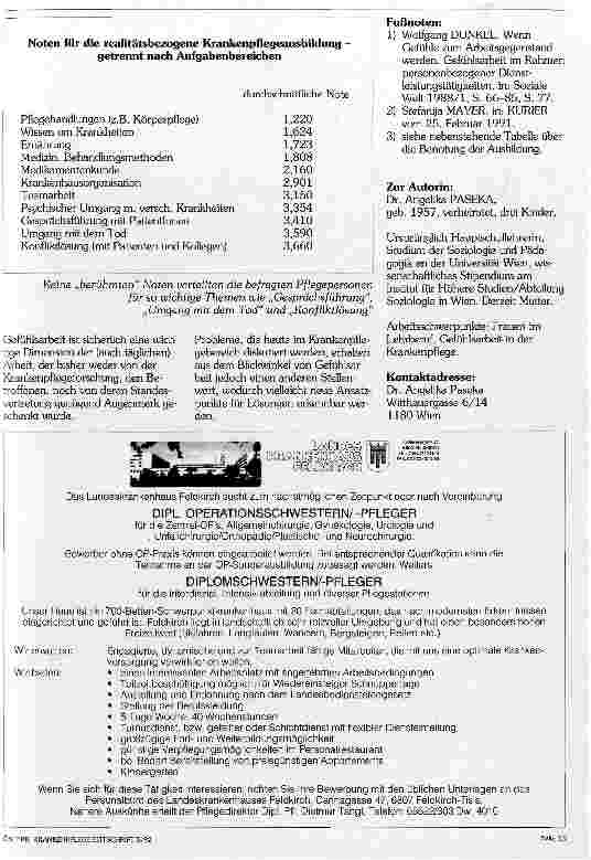 Vorschauseite 3: und nie hat man ein Lob bekommen....