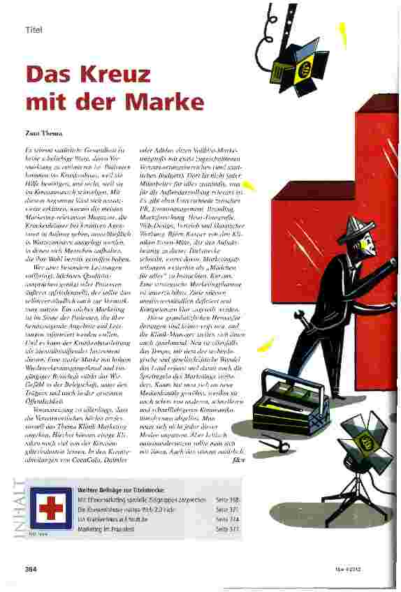 Vorschauseite 1: Das Kreuz mit der Marke