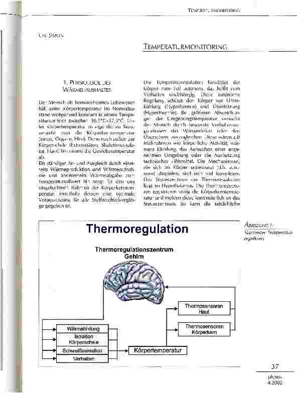 Vorschauseite 1: Temperaturmonitoring