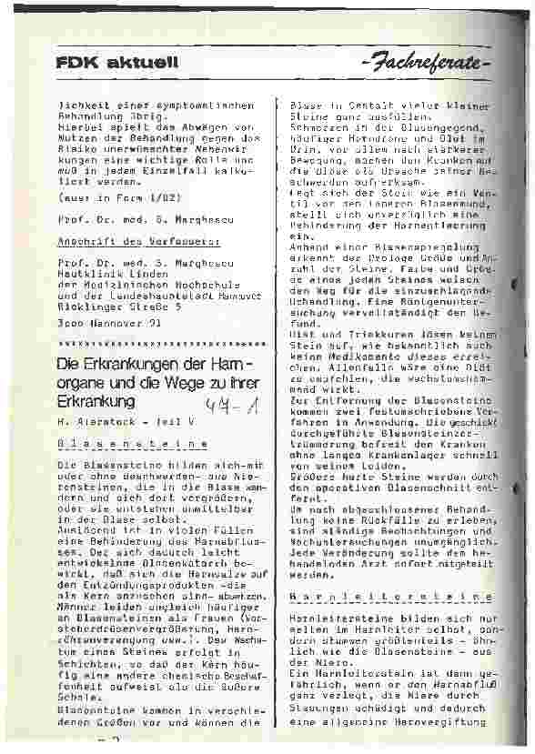 Vorschauseite 1: Die Erkrankungen der Harnorgane und die Wege zu ihrer Erkrankung