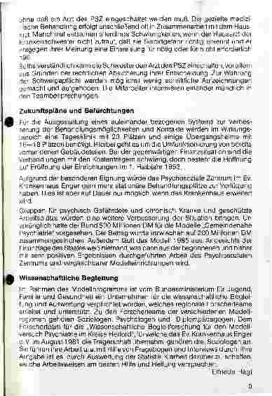 Vorschauseite 4: Gemeindenahe Psychiatrie