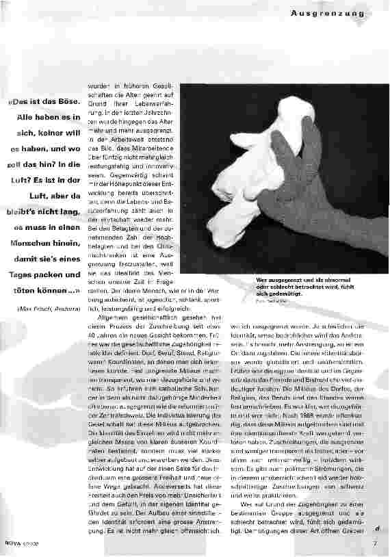 Vorschauseite 2: Zwischen Ausgrenzung und Integration