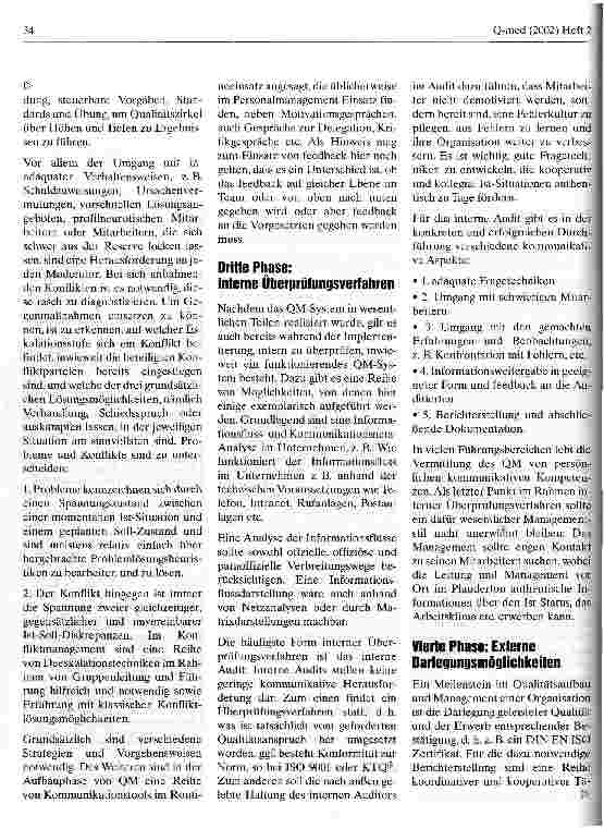 Vorschauseite 6: Kritisch-konstruktive Kommunikation im Qulitätsmanagement