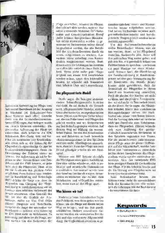 Vorschauseite 3: Ein Zusammenspiel von Politik, Wissenschaft und Praxis