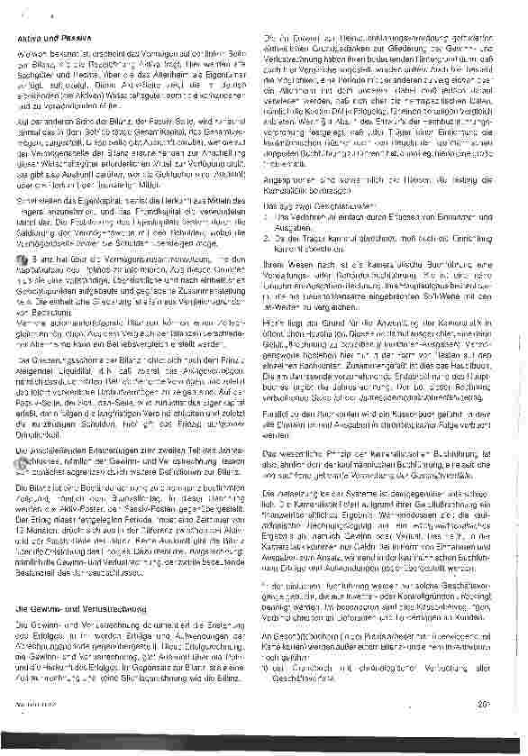 Vorschauseite 3: Der Jahresabschluß