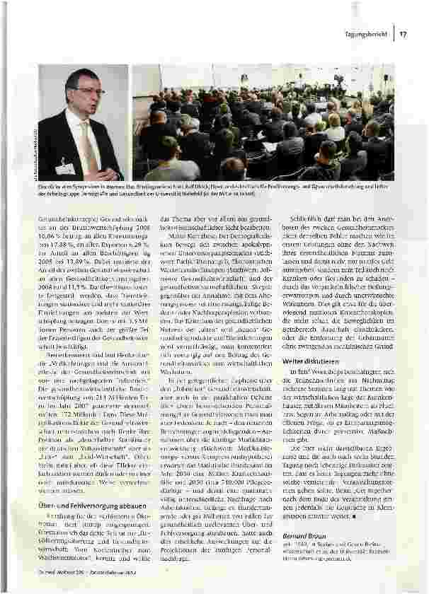 Vorschauseite 2: Zwischen Alarmismus und Verdrängung