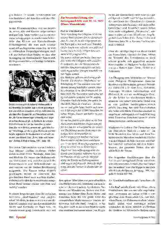Vorschauseite 3: Geschichte der Heilkunde und des Heilpraktikerberufs Teil 3: Mittelalter und frühe Neuzeit