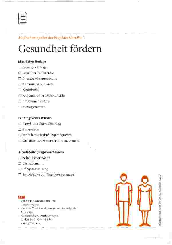 Vorschauseite 2: Hilfe zur Selbstpflege