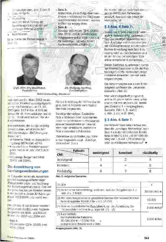 Vorschauseite 2: DRG-Umstieg: Erlösentwicklung beachten Rechnen mit spitzem Stift vor allem bei erwarteten Mehrerlösen