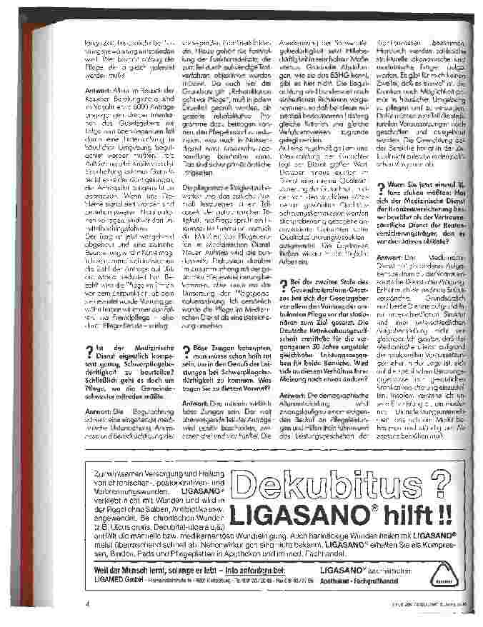 Vorschauseite 2: Hat sich der medizinische Dienst bewährt?