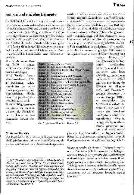 Vorschauseite 3: Das Resident Assessment Instrument (RAI) Ein hilfreiches Instrument zur Unterstützung der Pflegeplanung in der Langzeitpflege