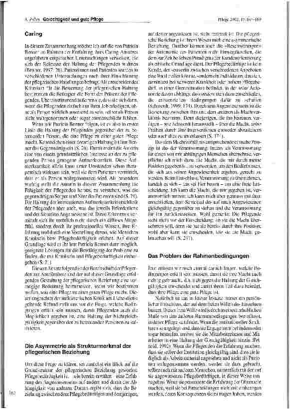 Vorschauseite 5: Gerechtigkeit und gute Pflege