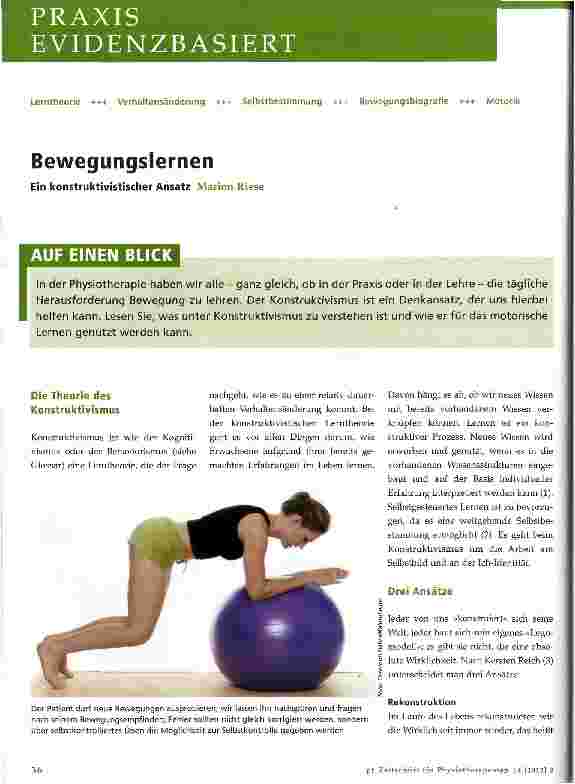 Vorschauseite 1: Bewegungslernen