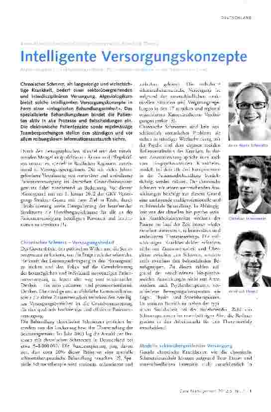 Vorschauseite 1: Intelligente Versorgungskonzepte