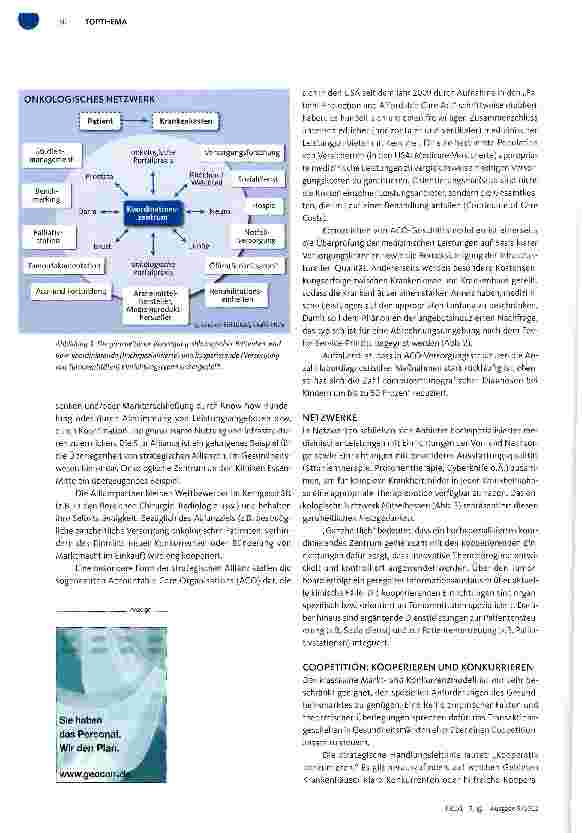 Vorschauseite 3: KOOPERATIONEN MEDIZINISCHER LEISTUNGSERBRINGERKonzepte und Effekte strategischer Allianzen