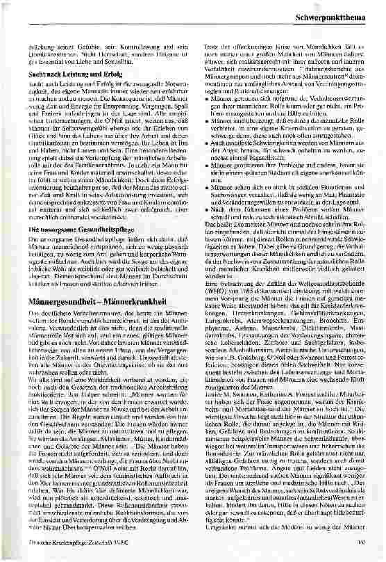 Vorschauseite 4: Männlichkeit als soziales Problem