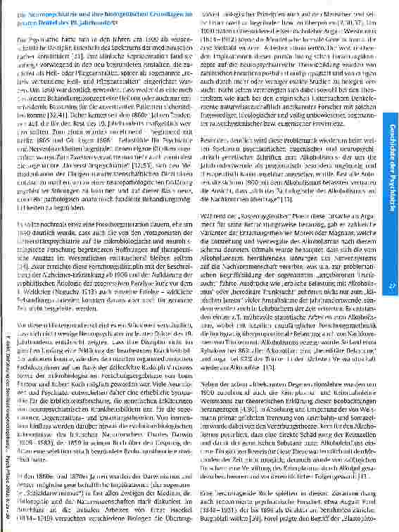 Vorschauseite 3: Die Einführung der Sterilisationsgesetzgebung im Deutschen Reich (1933/1934) und ihre psychiatrieund biologiehistorischen Grundlagen
