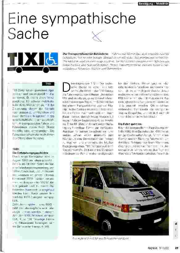 Vorschauseite 1: Eine sympathische Sache