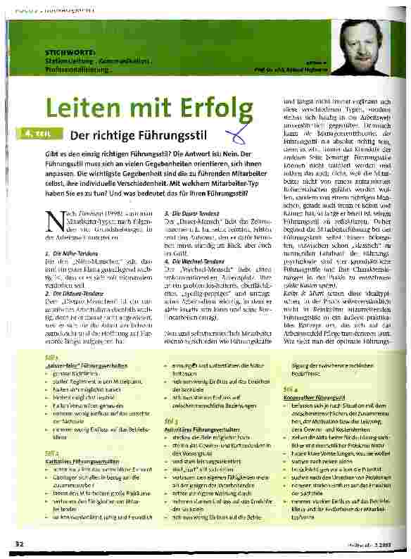 Vorschauseite 1: Leiten mit Erfolg Teil 4