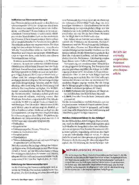 Vorschauseite 3: Diabetische Nephropathie -Nieren in Gefahr