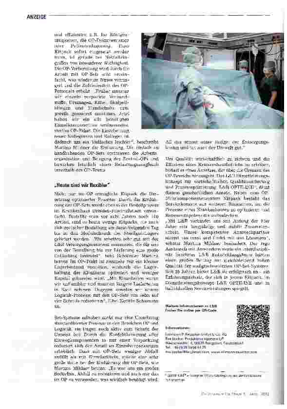 Vorschauseite 3: Im OP des Krankenhauses Dresden-Friedrichstadt