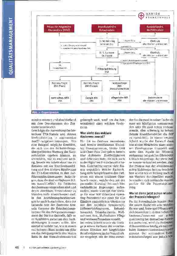 Vorschauseite 3: „Hilfe, die ZNA läuft schon wieder über! Qualitätsmanagement und Zentrumsbildung in der Notfallmedizin
