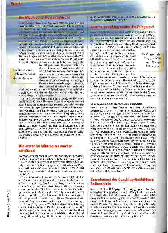 Vorschauseite 2: Der Patient formuliert die Ziele