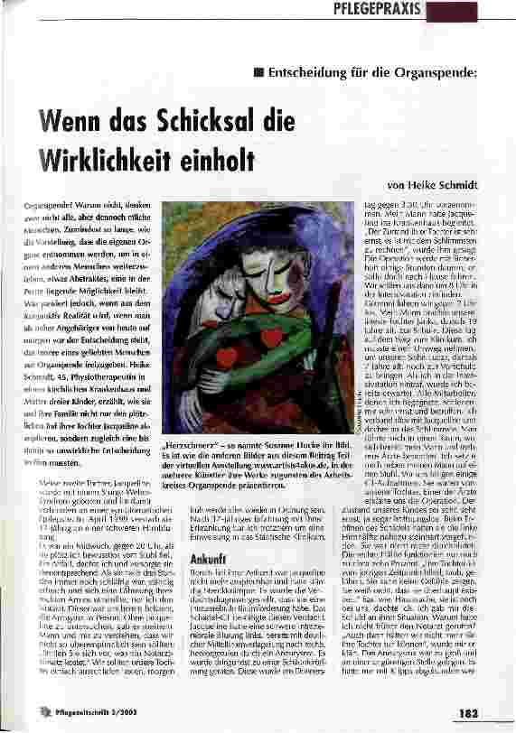 Vorschauseite 1: Wenn das Schicksal die Wirklichkeit einholt