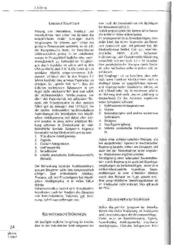 Vorschauseite 2: Intoxikationen im Kindesalter: Diagnostik und Therapie am Notfallort