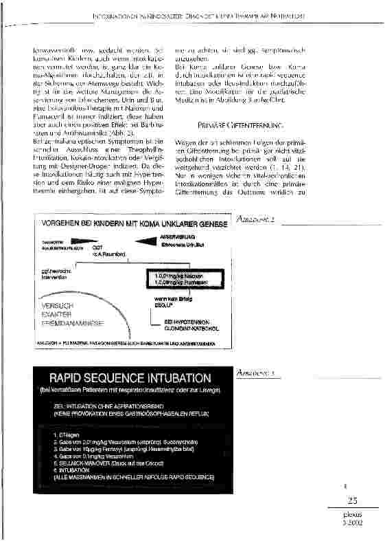 Vorschauseite 3: Intoxikationen im Kindesalter: Diagnostik und Therapie am Notfallort