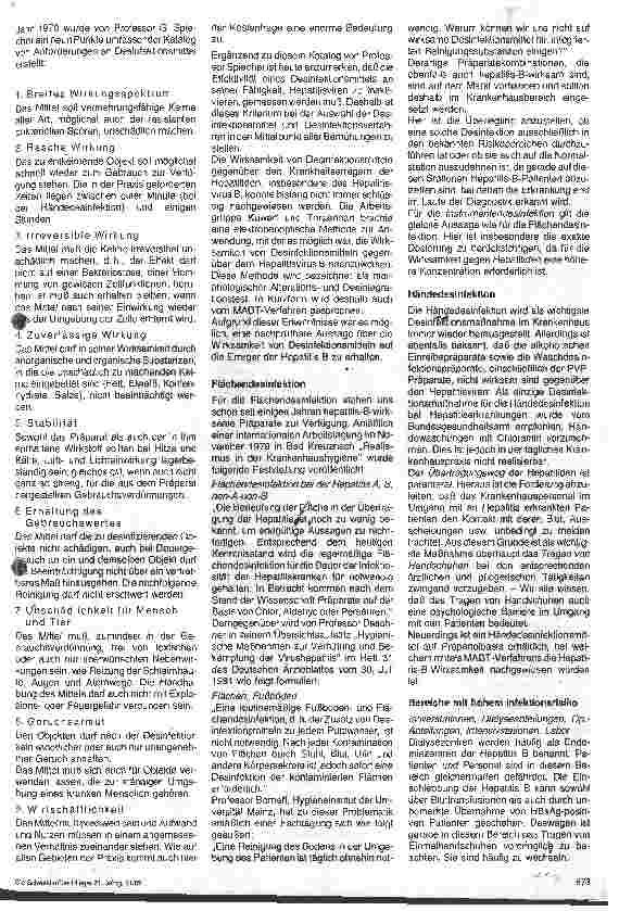 Vorschauseite 2: Berufskrankheit Hepatitis - in vermeidbares Risiko