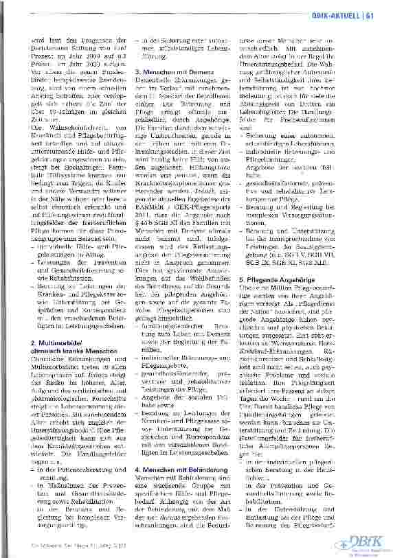 Vorschauseite 2: Freiberuflichkeit in der Altenpflege