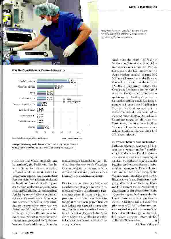 Vorschauseite 2: Gesundheitsbranche setzt weiter auf Dienstleister