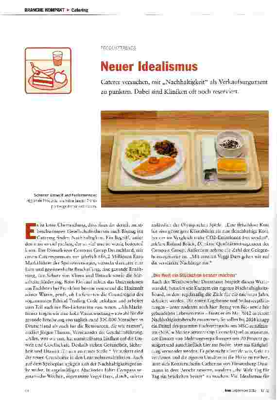 Vorschauseite 1: Neuer Idealismus