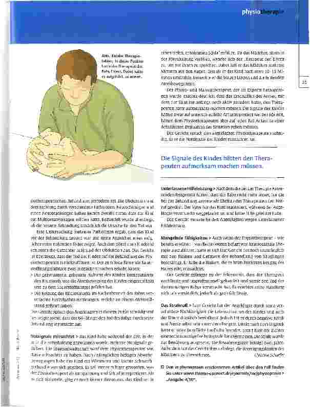 Vorschauseite 2: Physiotherapeut verurteilt