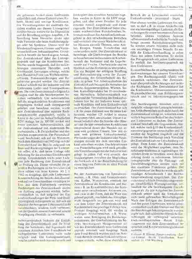 Vorschauseite 2: Zentraleinkauf- Ein Modell des Bezirks Unterfranken