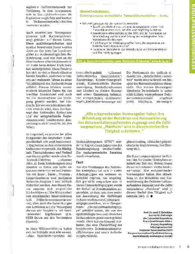 Vorschauseite 3: Kommunikation und Dokumentation im Zentrum