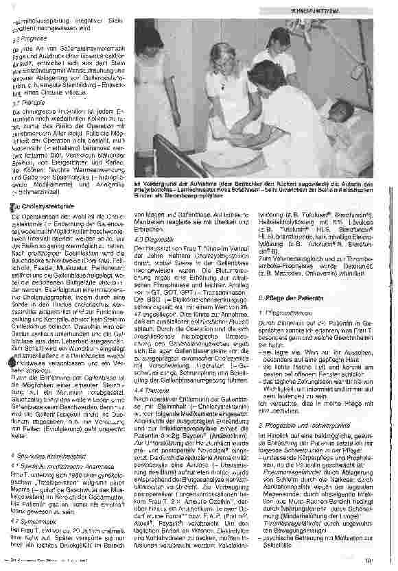 Vorschauseite 2: Diagnose:Cholezystitis bei Cholelithiasis