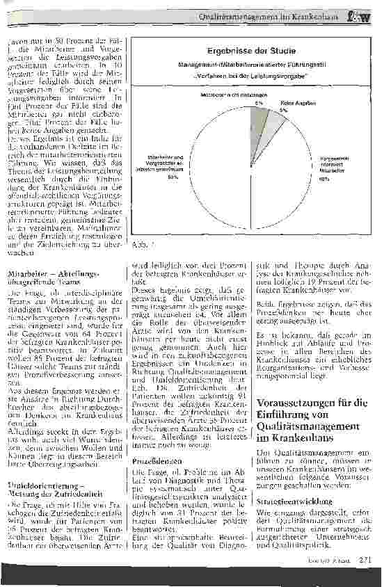 Vorschauseite 6: Qualitätsmanagement im Krankenhaus
