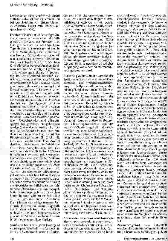 Vorschauseite 2: Neugeborenenikterus und Stillen