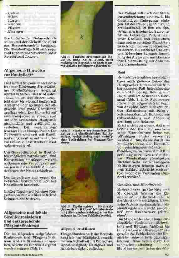 Vorschauseite 2: Pflege in Therapie und Diagnostik 19. Folge: Maßnahmen bei Strahlenbehandlung