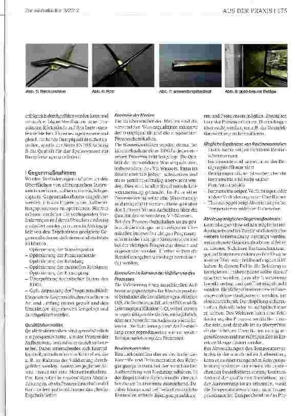 Vorschauseite 3: Oberflächenveränderungen auf chirurgischen Instrumenten
