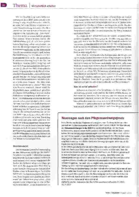 Vorschauseite 3: Leistungen angemessen honorieren