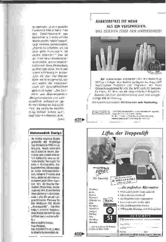 Vorschauseite 4: Behindertengerecht ohne Kopmpromisse