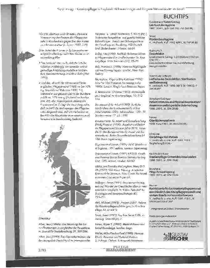 Vorschauseite 6: Krankenpflege in England: höheres Image und längere Verweildauer im Beruf!