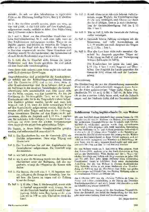 Vorschauseite 3: Wichtige Einzelfragen aus der Praxis der KHG