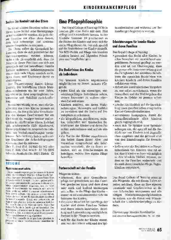 Vorschauseite 6: . .. und wachte nicht mehr auf SIDS: Der plötzliche Kindstod - ein Referat