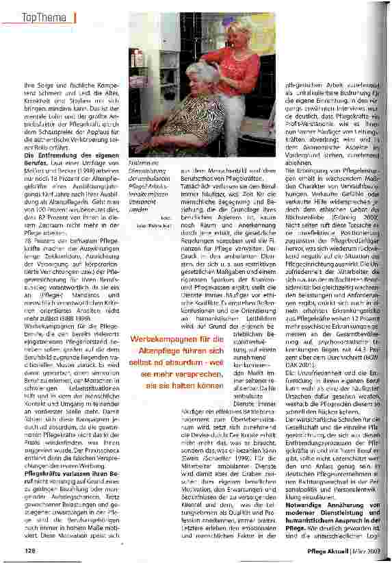 Vorschauseite 3: Ambulante Pflege neu definieren